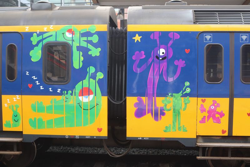 De droomtrein van Phileine / De Lieve Monstertrein